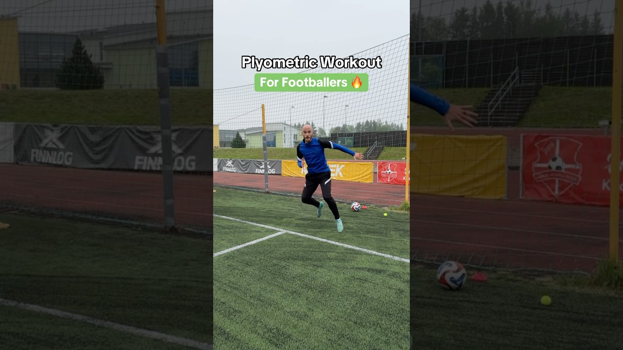 Plyometric Workout for Footballers ⚽️🔥 