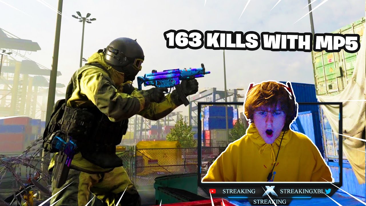 163 KILLS! BEST MP5 SETUP.. FASTEST KILLING MP5 SETUP.. (BEST MP5 CLASS SETUP!) - Modern Warfare