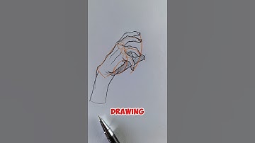Mastering Extreme Hand Gestures – Dynamic Drawing Guide #art #foryou #satisfying #shorts #howtodraw