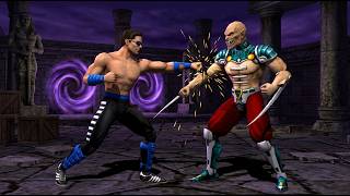 Mortal Kombat Gold Johnny Cage & Baraka 2 On 2 Kombat Playthrough