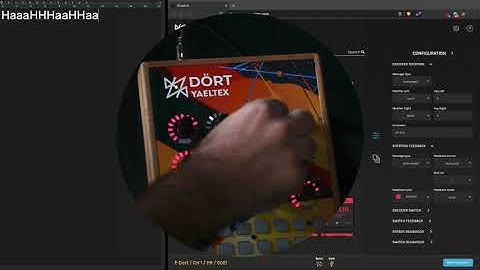 RGB ROTARY ENCODER configuration modes for custom MIDI controllers in KILOWHAT - Yaeltex v2