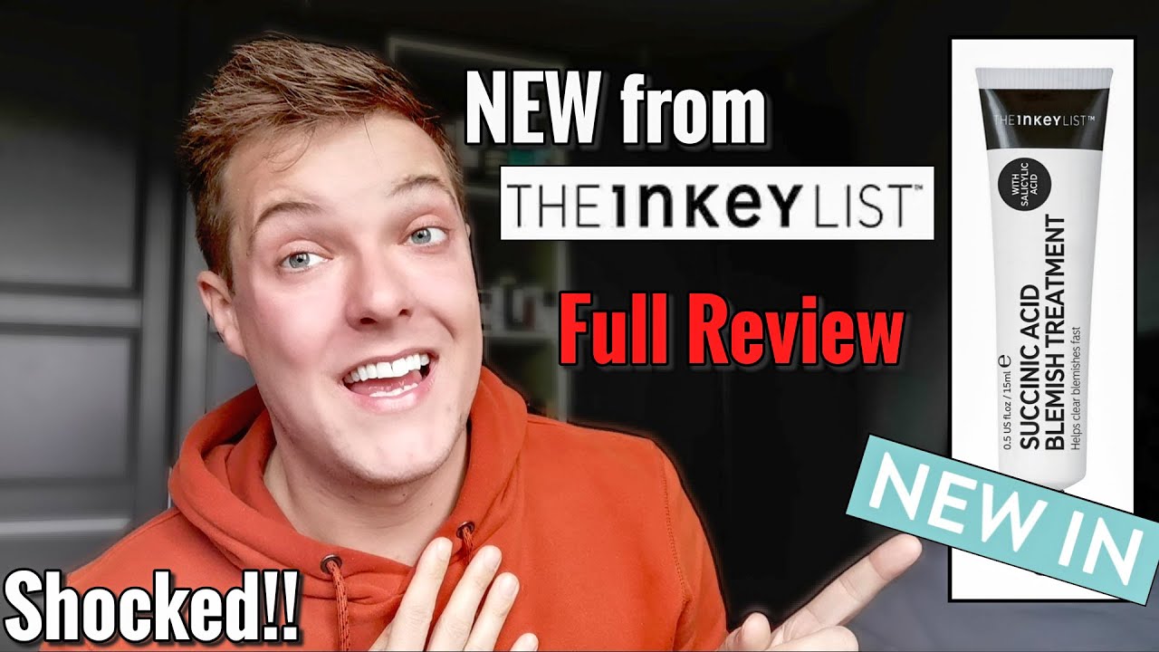Testing THE INKEY LIST SUCCINIC ACID BLEMISH TREATMENT | The Inkey List Review