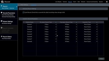 How to Setup Motion Recording on the AD-H265 Series DVRs