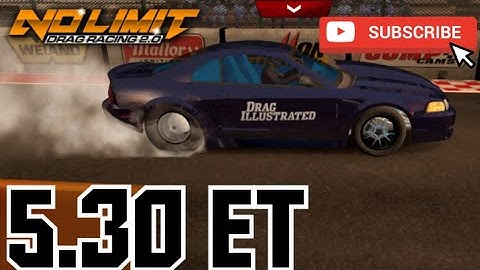 2003 FORD MUSTANG | 5.30 CUSTOM BRACKET TUNE | NO LIMIT DRAG RACING 2.0