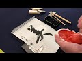 【書道基本】印 落款の押し方 How to put your Japanese calligraphy seal
