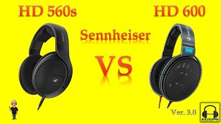 Sennheiser Hd 600 Vs Sennheiser Hd560s  Sound Demo Sound Test Headphones Comparison