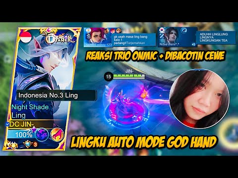 LING KU DI BACOTIN CEWE + TRIO OPEN MIC AKHIRNYA PADA KAGET WKWK ! MOBILE LEGENDS