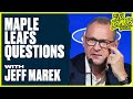 The most important maple leafs questions with jeff marek  jd bunkis podcast