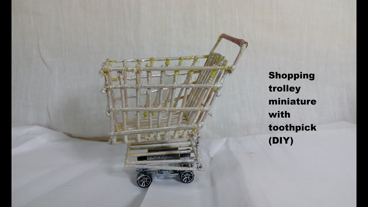 mini shopping cart for dolls