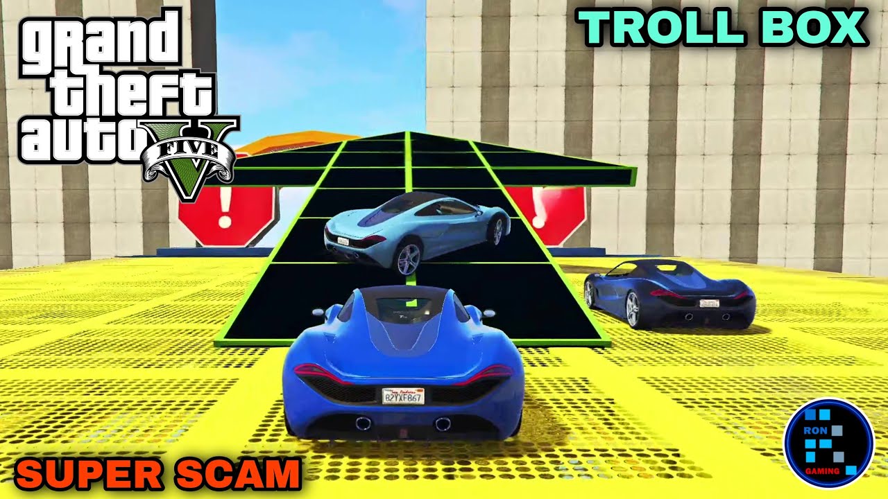 [Hindi] GTA V | TROLL BOX 6 SUPAR SCAM WITH RON
