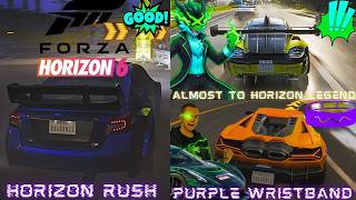 HORIZON RUSH ROCKET! FORZA HORIZON 6 GAMEPLAY WALKTHROUGH PART 6 PURPLE WRISTBAND HORIZON LEGEND!