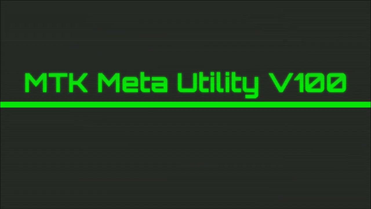 Mtk meta utility now android utility techno fayez youtube