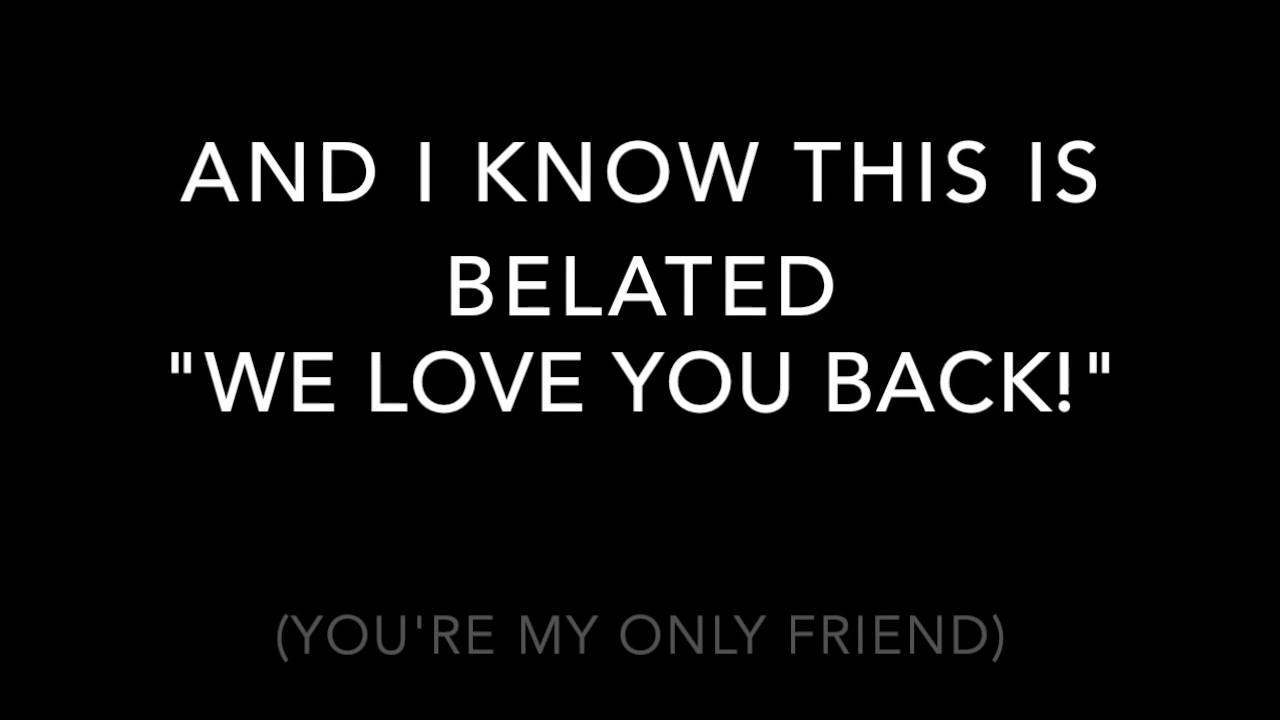 Fall Out Boy Grenade Jumper Lyrics YouTube