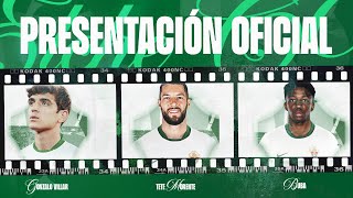 Presentación oficial de las nuevas incorporaciones del Elche CF