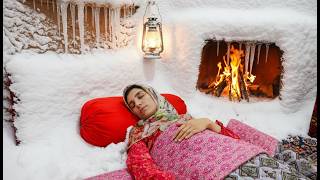 Life in the Coldest Mountain Village in Iran | Amazing Bread and Food Recipes