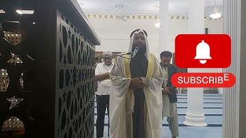 89تلاوةالقرآن فی الصلاة الفجر سورة النساء آية من ١٠٠لين .  #masque #uae #beautiful