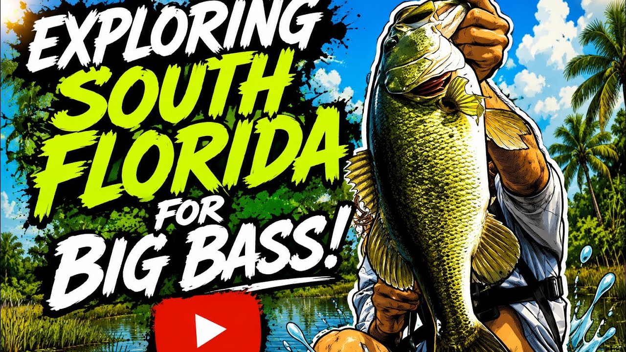 Exploring south florida for big bass                             #fishing  #viral #floridafishing