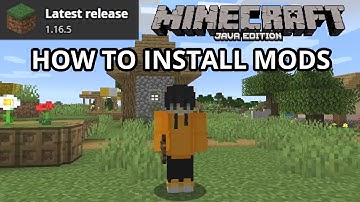Minecraft Java 1.16.5 How To Install Mods & Addons in Minecraft (Easy) With Forge (Tutorial)