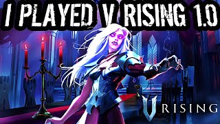 My First Experience with V Rising 1.0