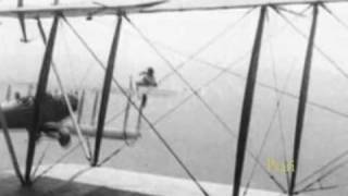 Flapper on Plane,  The roaring 1920's -  Part 2 Kick them Legs Flappers