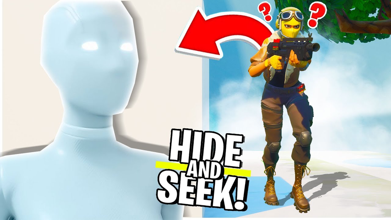 HIDE AND SEEK aber ALLES ist WEIß!