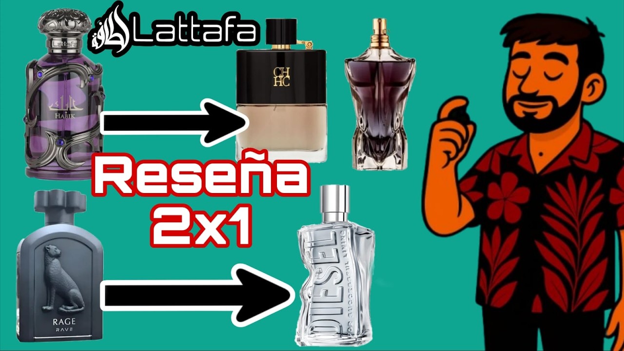 Lattafa Rave Rage Habik y Rage Rave de LATTAFA - YouTube