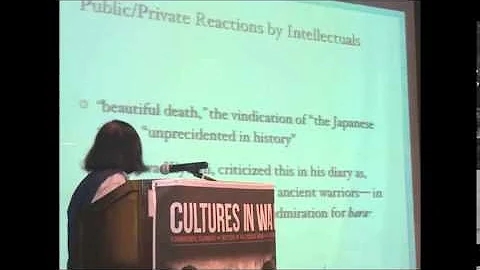 Cultures In War 3: Haruko Taya Cook