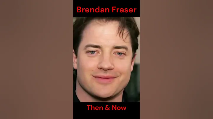 Brendan Fraser then and now #brendanfraser #thewhale #themummy