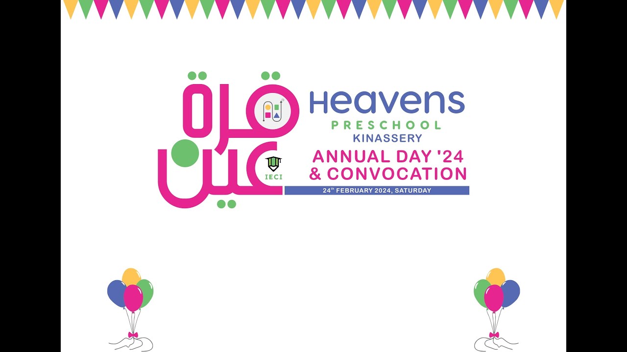 Heavens Pre School Kinassery Annual Day & Convocation 