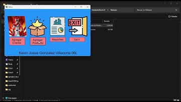 video de como funciona proyecto de archivo ejecutable