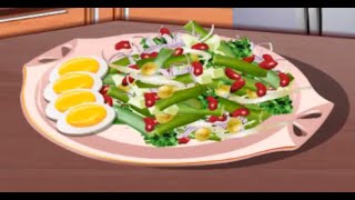 GREEN BEAN SALAD - SARA'S COOKING CLASS - yourchannelkids screenshot 5