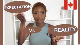 The Reality of living in Canada??|My expectations vs reality they won’t tell you|Glam by Fissy