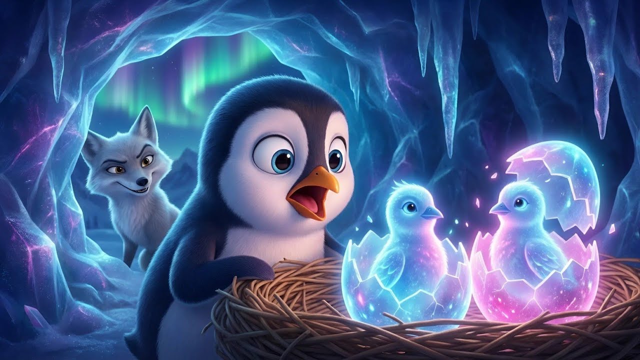 The Frozen Peak Mystery! ❄️ | The Ice Bird Rescue Mission /3D Pixar Style Story for Kids