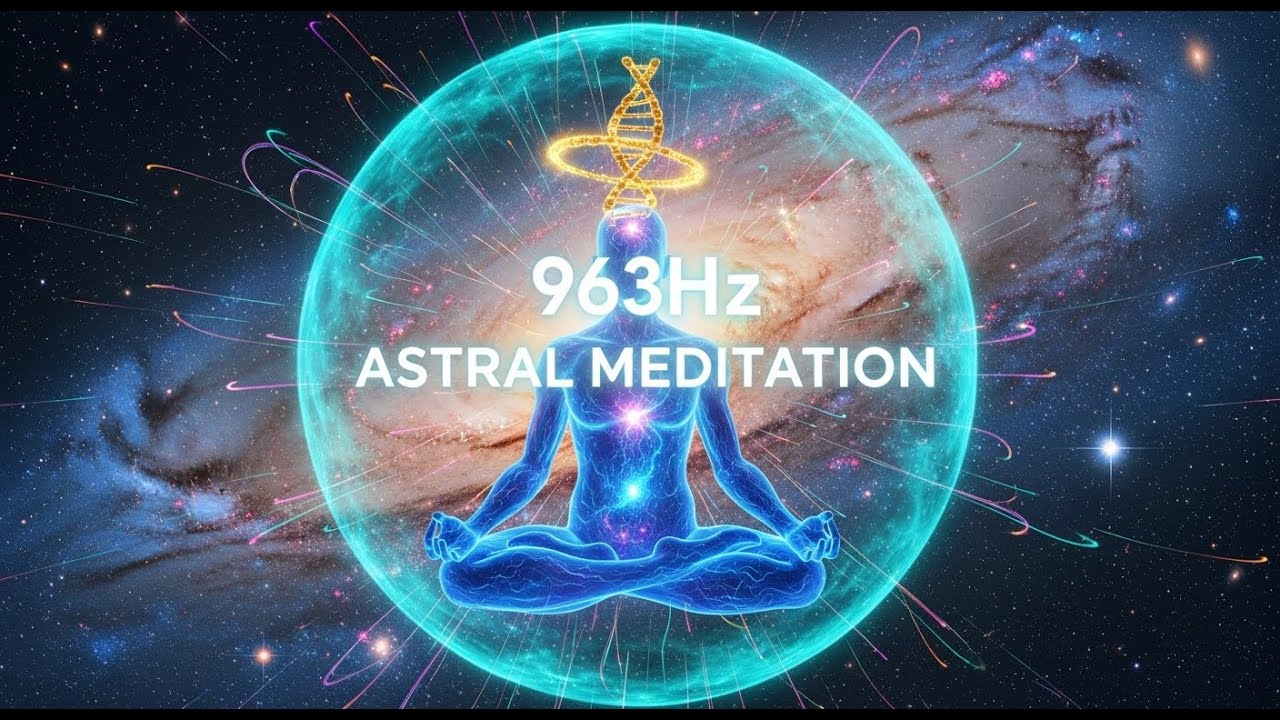 963Hz Astral Meditation Frequency Healing Music for Conscious Expansion and Peace