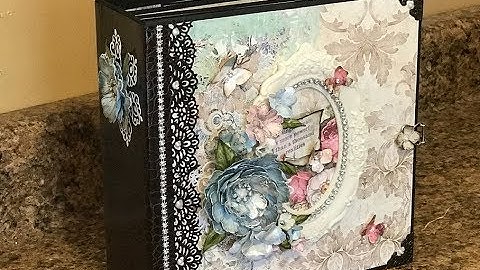 MINI ALBUM TUTORIAL PART 2 WONDERLAND SHELLIE GEIGLE JS HOBBIES AND CRAFTS