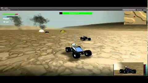 Unity3d Weaponized Vehicle Project (first video)