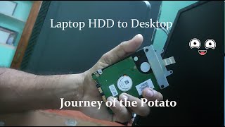 adding a laptop hard drive to desktop