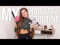 MY FULL HAIRCARE ROUTINE AND HOW I STYLE IT | VLOGMAS DAY 8