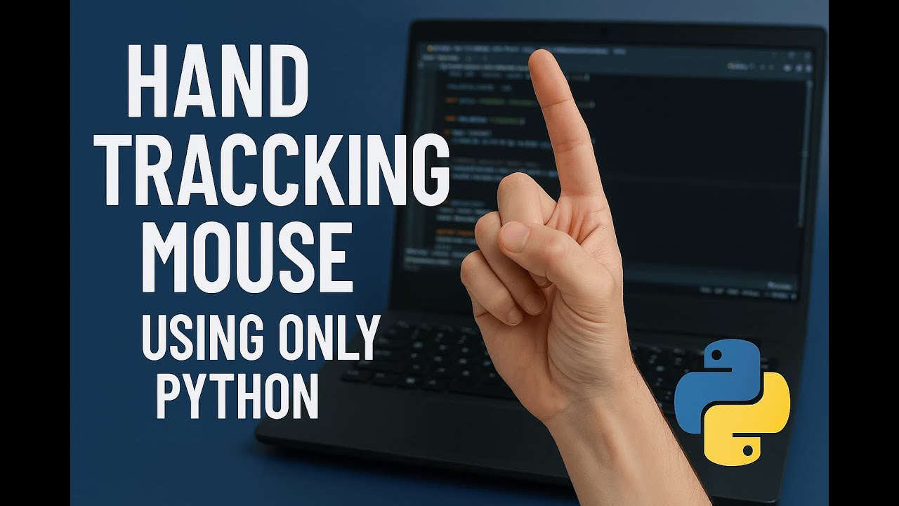 create a Hand tracking mouse useing only phyton. this is a test video# ...
