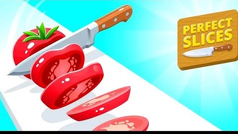 perfect slice 🍅🍉🔪part of 12#shortlife#gaming video