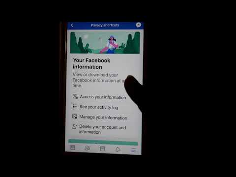 How to view security and login information in Facebook iOS or iPhone app | login devices