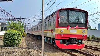 【ジャカルタ】元武蔵野線205系・旧東京メトロ千代田線6000系 | JR205 Series ex Musashino Line and TM6000 Series ex Chiyoda Line