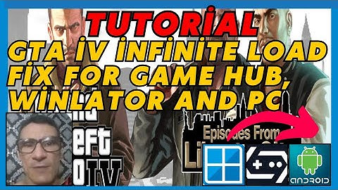 GTA IV INFINITE LOADING SCREEN FIX ALL GAME BUILDS FOR GAME HUB AND WINLATOR AND PC TUTORIAL 