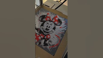 Minnie Mouse on HueForge – Loving These Prints! | #3dprinting  #minnie  #plafilament