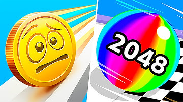 Ball Run 2048 vs Coin Rush! - All Levels Update Gameplay Walkthrough Android & IOS • NEW APK!