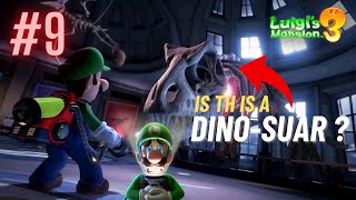 DINO-SUAR GHOST | LUIGI'A MANSION 3 - EPIDOSE 9 | GAMEPLAY | #funny #gameplay #scary