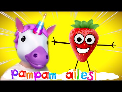 Çilek Adam - PamPam Ailesi  | Kids Songs Nursery Rhymes