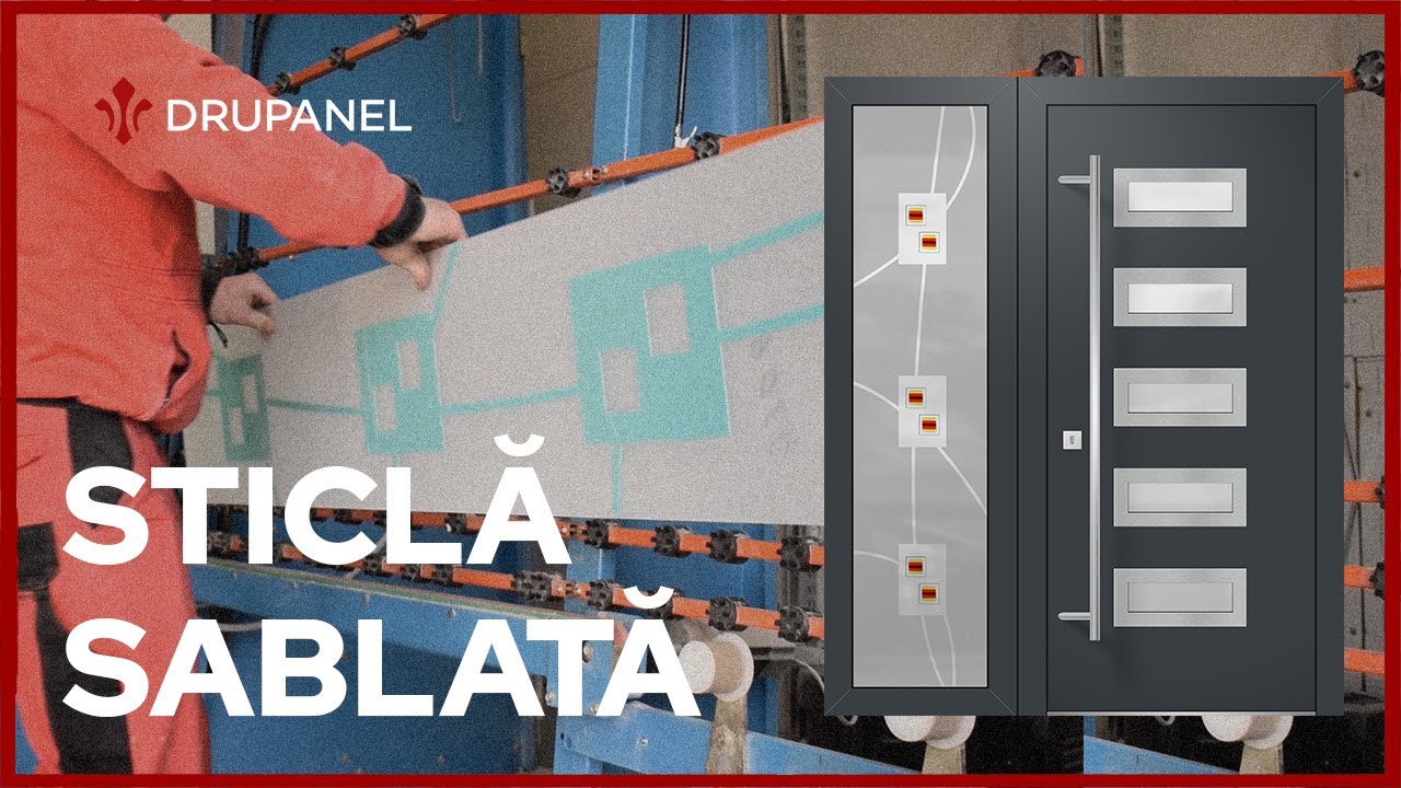 Sticlă Sablată - uși, geamuri, duș, paravane... | Drupanel