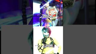 Bianca Belair  Vs Asuka Comparison  shorts