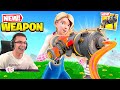 Nick Eh 30 reacts to Explosive Goo Gun in Fortnite!